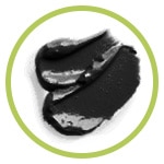 Ícono de arcilla negra