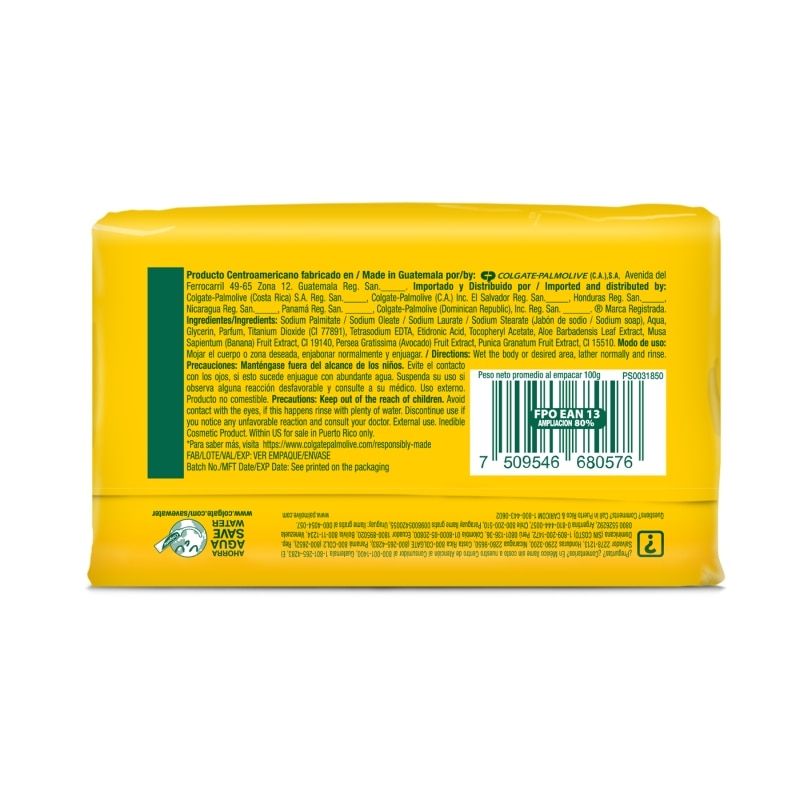 Palmolive® Naturals Intensa Renovación Granada Jabón en barra Palmolive® Naturals Intensa Renovación Granada Jabón en barra