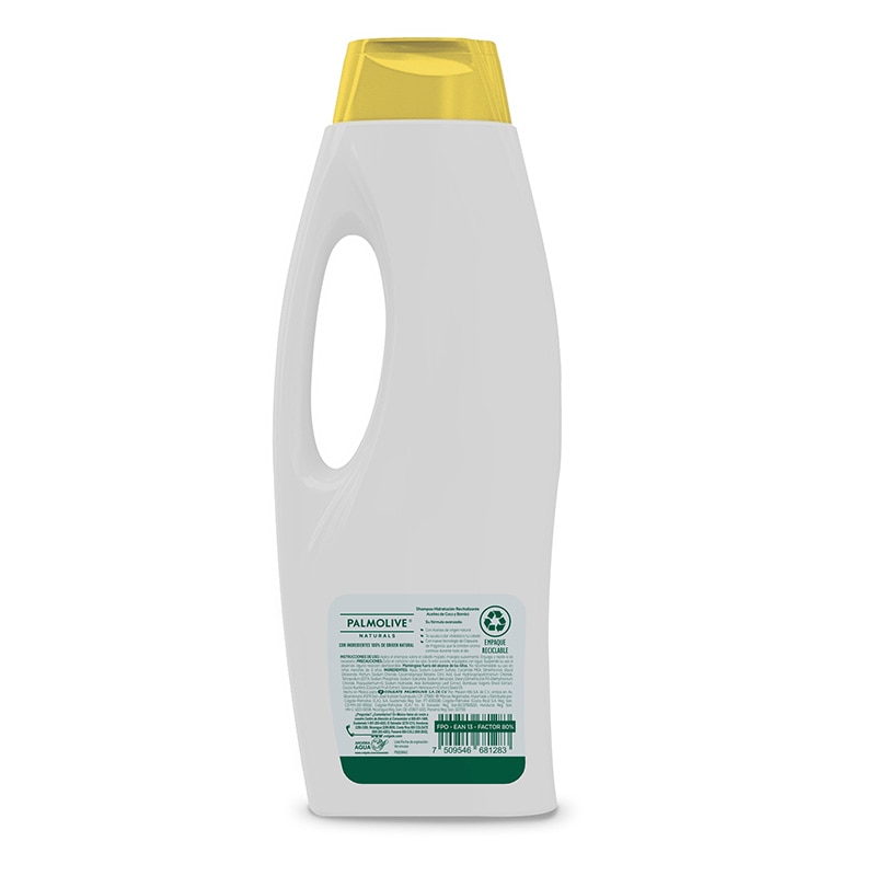 Shampoo Hidratación Revitalizante Aceites de Coco y Bambú